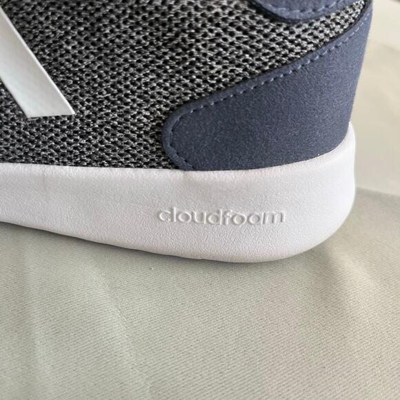 Adidas Cloudfoam QT Racer Women's Sneakers: Size 8.5 - Picture 4 of 5